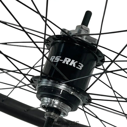 Schwarzer 3-Gang Nabenschaltung mit Speichen für Sturmey-Archer RS-RK3 Fahrrad