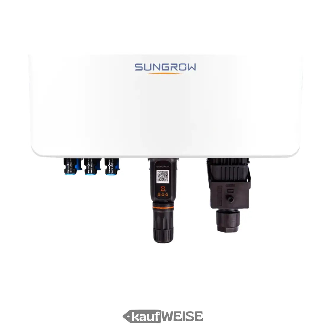 Sungrow 3PH Wechselrichter 4kW mit schwarzen und orange Anschlüssen, IP65 Schutz