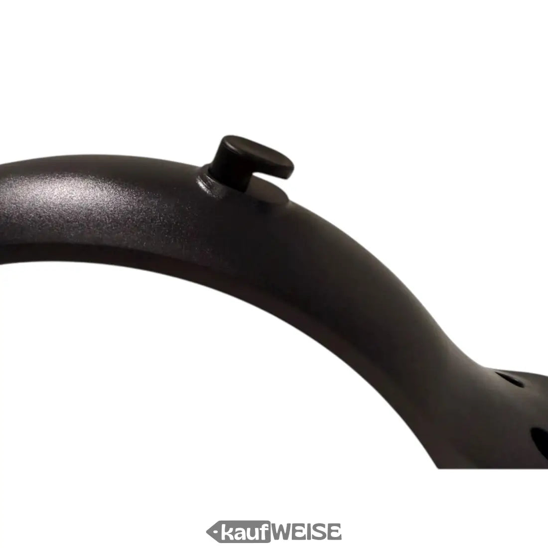 Schwarzer mattierter Lenker mit texturierter Griffigkeit und integriertem Stem Clamp für Xiaomi Mi Scooter